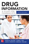 Drug information ; A Gude for pharmacists