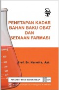 Penetapan Kadar Bahan Baku Obat dan Sediaan Farmasi