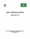 Riset Kesehatan Dasar (Riskesdas) 2013